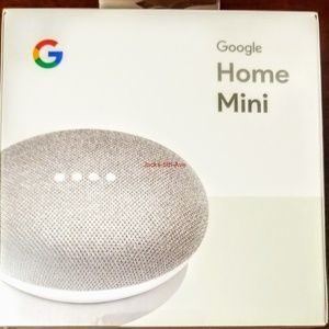 LOT OF 3 - GOOGLE HOME MINI BRAND NEW IN BOX GIFT
